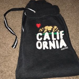 California sweatpants